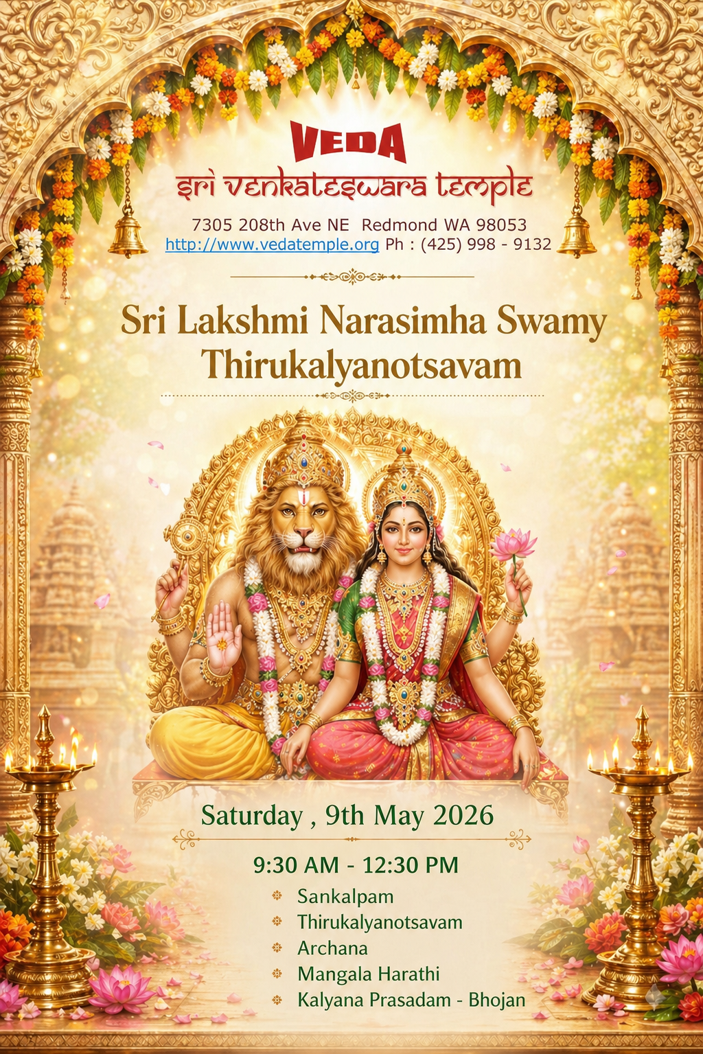 Sri Lakshmi Narasimha Swamy Kalyanotsavam