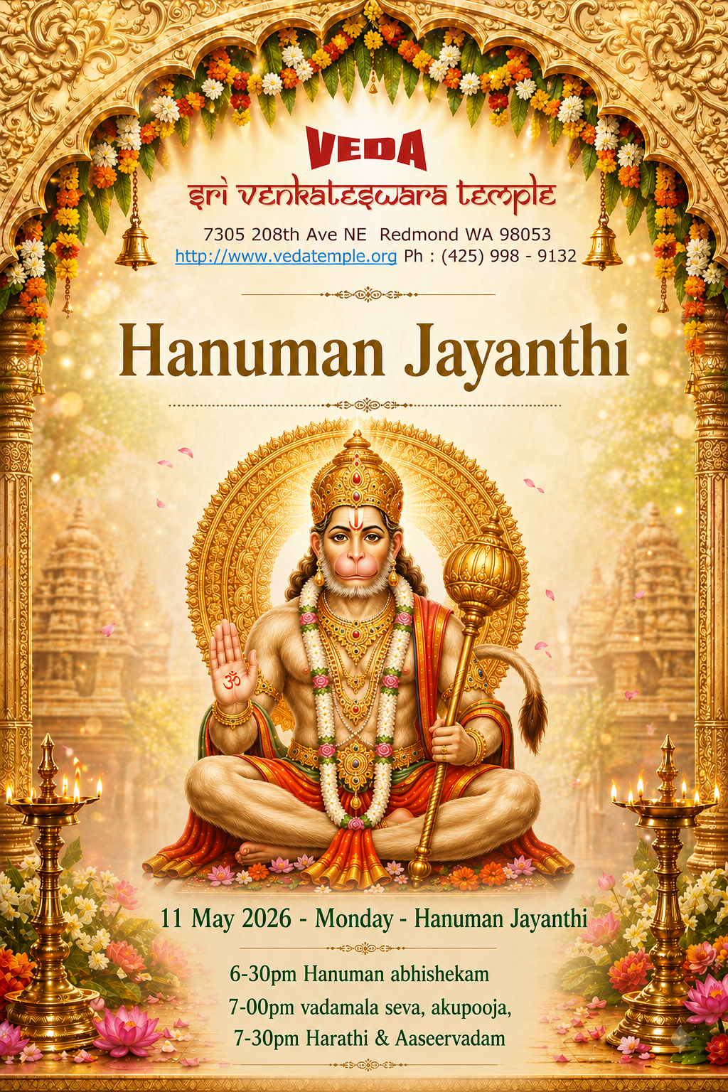 Hanuman Jayanthi - May 11