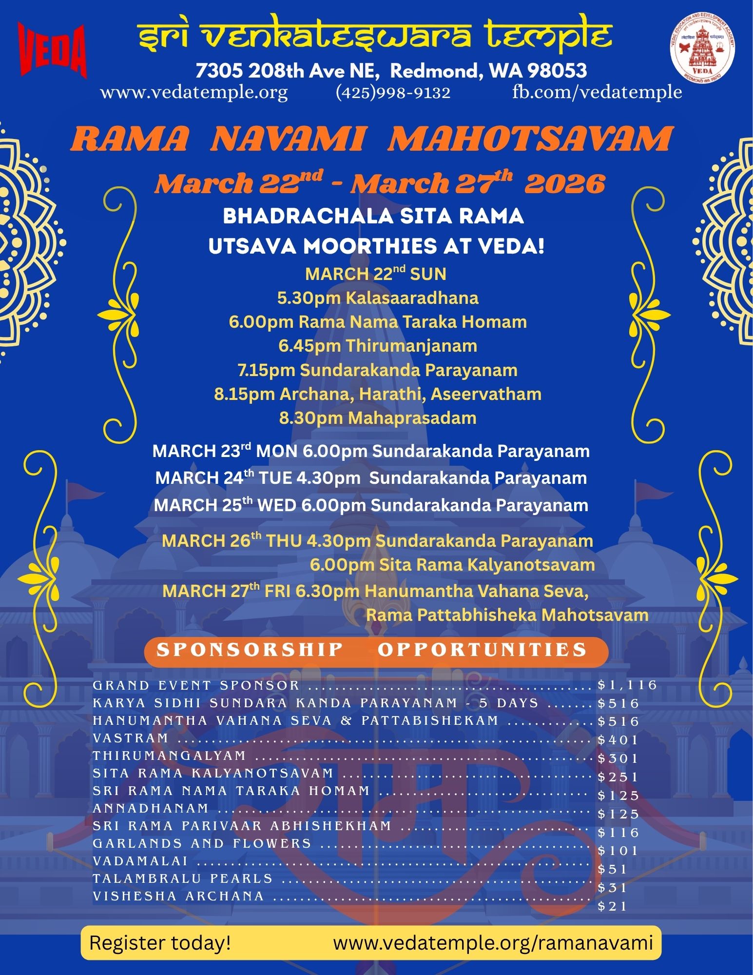 SRI RAMA   NAVAMI   MAHOTSAVAM 2026