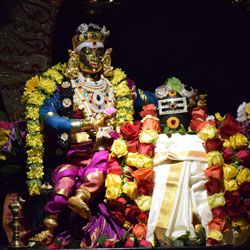 Parvathi worshiping Lord Shiva